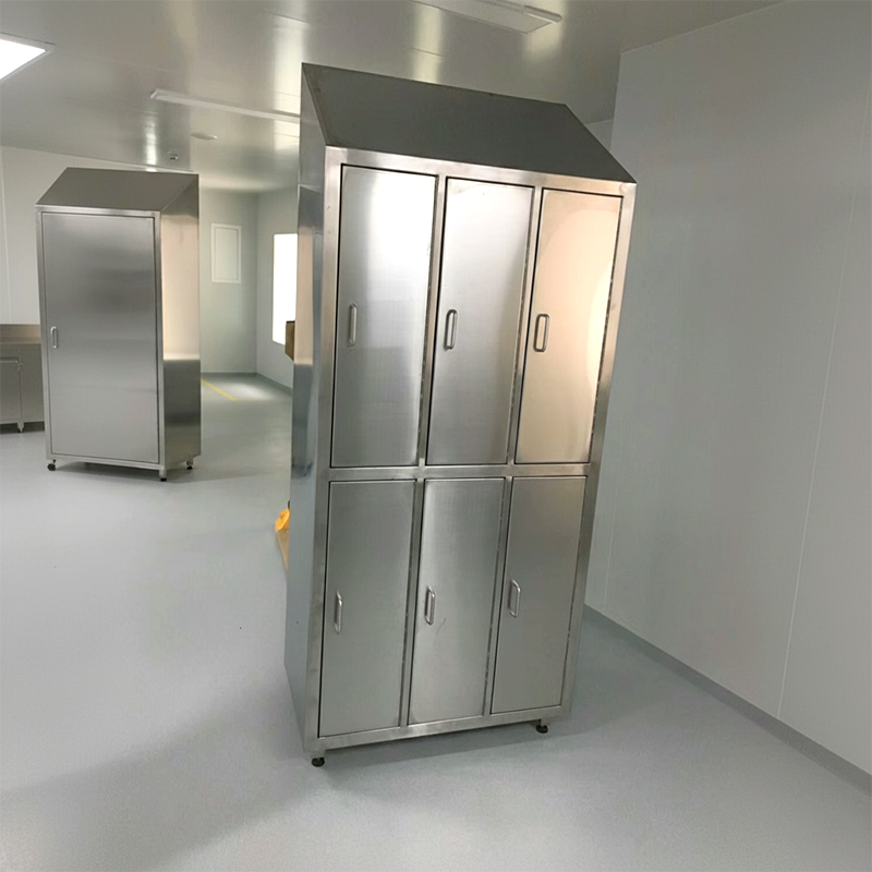 不锈钢实验室衣柜鞋柜——洁净防锈型储物柜