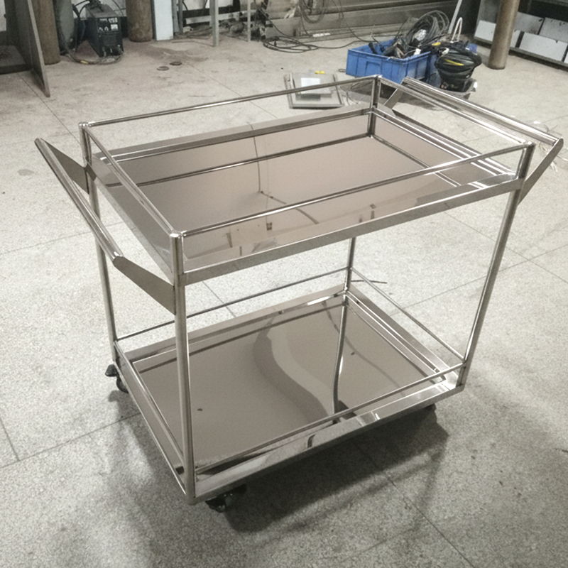 不锈钢推车——实验室移动储物工具