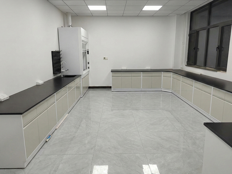 全钢实验台通风柜大学实验室整体案例