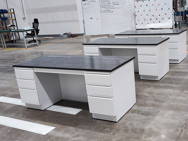 钢木实验台模块化快速拆装设计华巨升灵活实验室空间规划